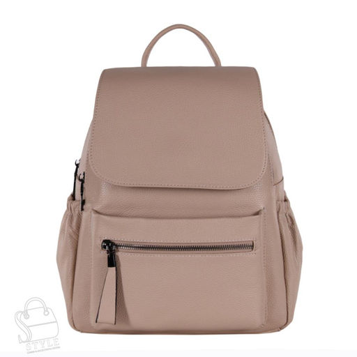 Рюкзак женский кожаный 6-716NN beige Natalle Navetta  в Новосибирске