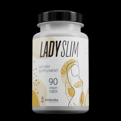 Комплекс для жиросжигания "LADY SLIM", банка ПЭТ, капсулы раст. 90 шт. по 0,5 г