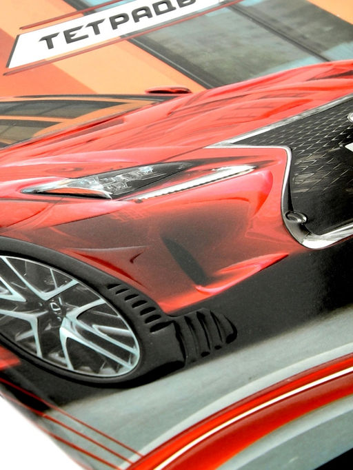 Комплект 12 тетрадей, 48 листов, клетка, 60гр, 4 вида, Машины