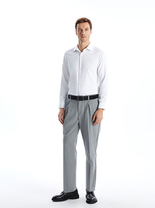 Slim Fit Uzun Kollu Arm?rl? Erkek G?mlek