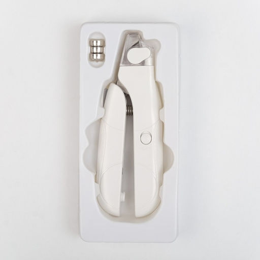 Умный когтерез для животных, с пилкой, LED фонарём и контейнером для когтей, на батарейках - Simaland фото 9