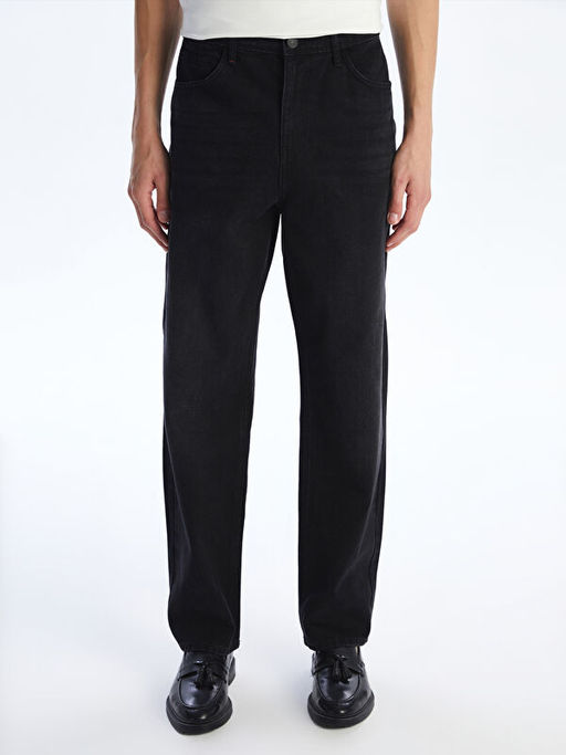 Baggy Fit Erkek Jean Pantolon