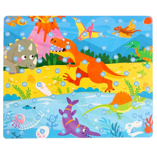 Настольная Игра Горки и лестницы. Ледниковая эра и диномир! - Лас играс kids фото 3