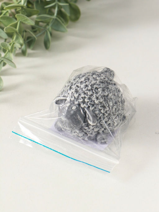 Сувенир "Барашек в цветочках" 5 см