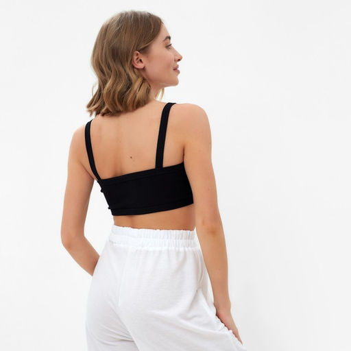 Топ женский Collorista, чёрный, размер 42-44