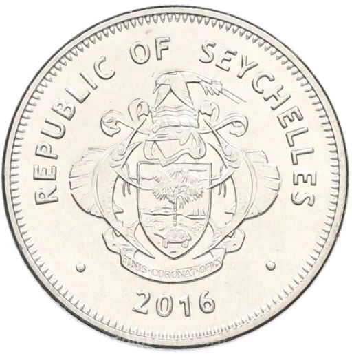 Монета 1 рупия 2016 года Сейшелы