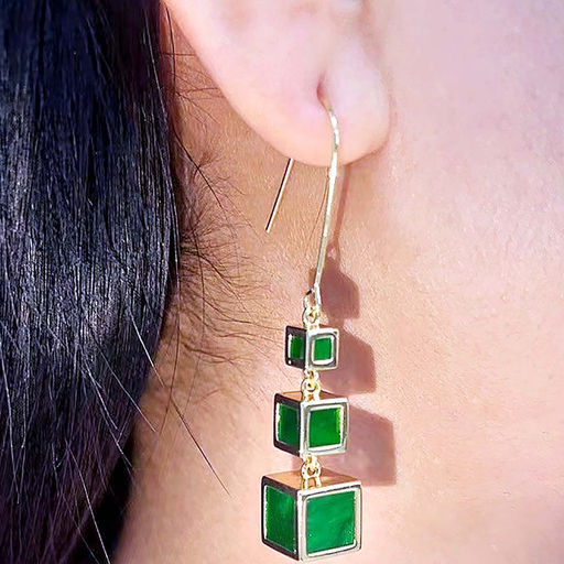 Серьги длинные на крючках арт. 13 2927 (id 273074) - Rada фото 2