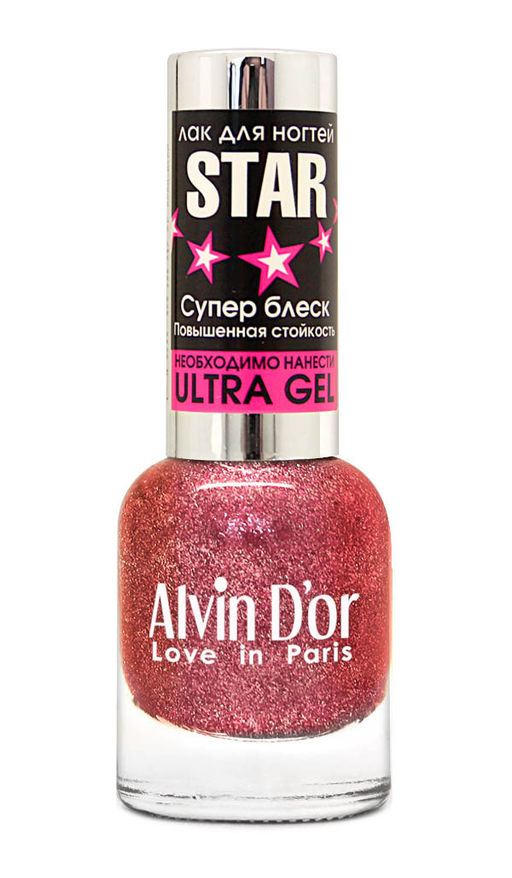Alvin Dor Лак для ногтей STAR Супер блеск тон 6118 15мл
