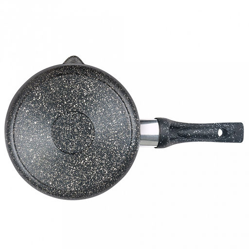 Ковш с тефлоновым покрытием 2,0л, д20см "Гранит", h8,5см, s0,4см, ручка из термостойкого пластика (Россия)