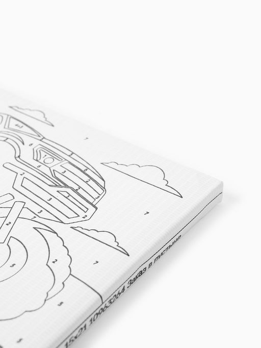 Картина по номерам «Закат в пустыне», 21×15 см