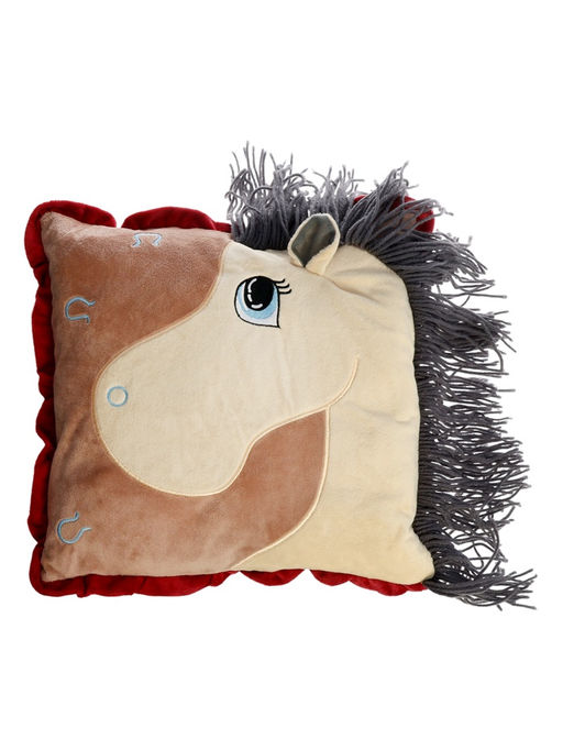 Мягкая игрушка - подушка Любимая лошадка, 30 см
