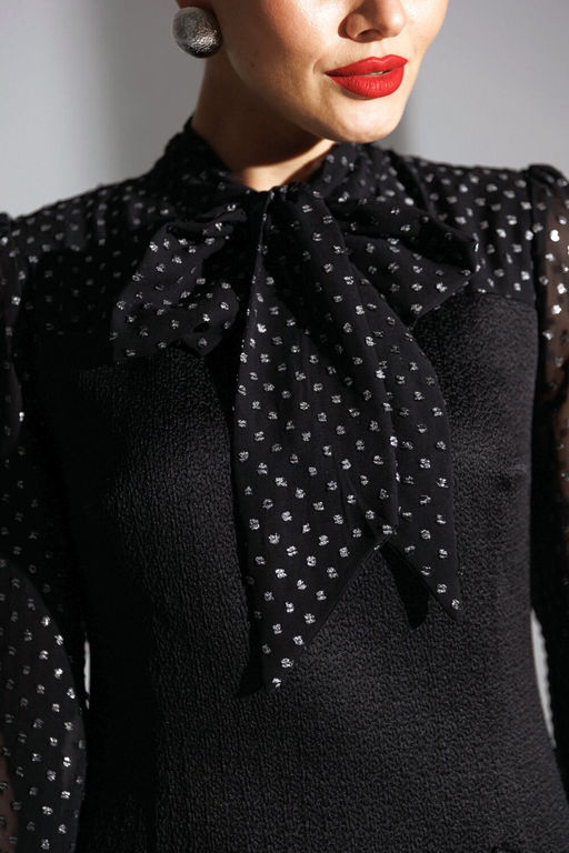 Платье Мода Юрс 25-2779 черный