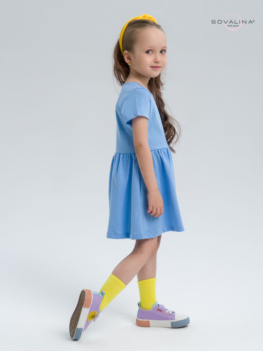 Платье Лето голубой сердце LE - Sovalina фото 13