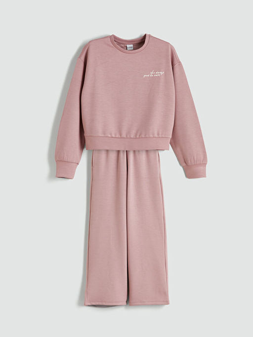 Bisiklet Yaka K?z ?ocuk Soft Touch E?ofman Tak?m