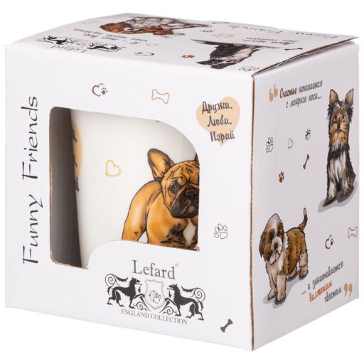 КРУЖКА LEFARD ПИТОМЦЫ 420 МЛ (КОР=36ШТ.)  фото 2