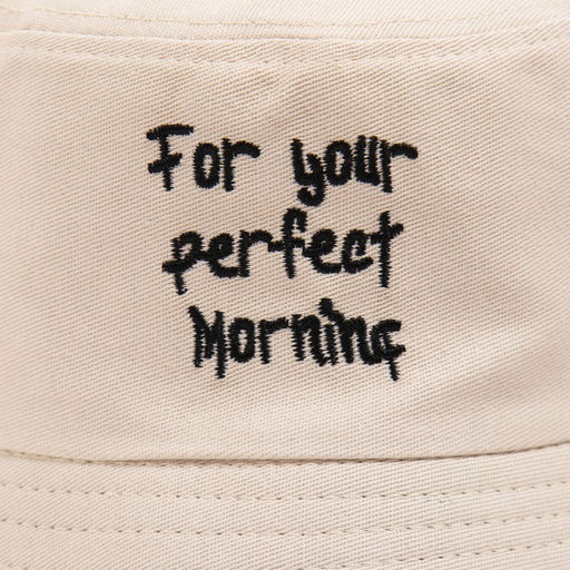 Панама MINAKU с надписями, бежевый, размер 56--58