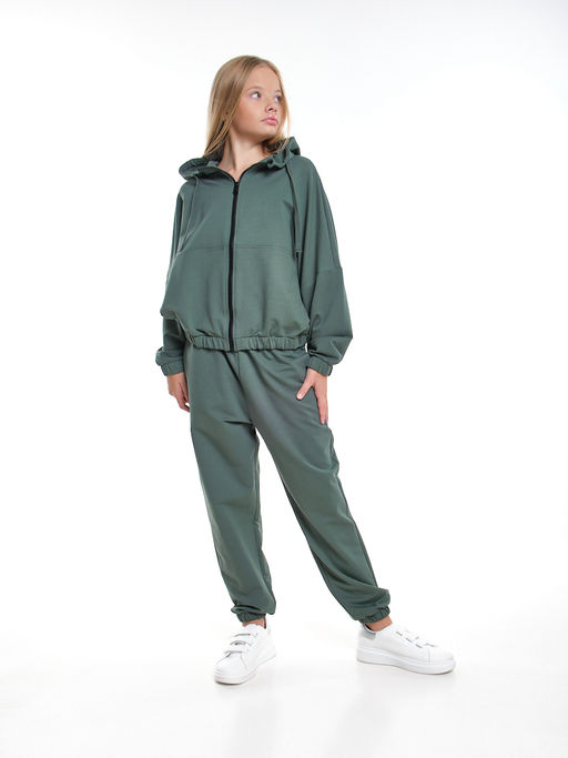 Комплект спортивный для девочки 22-7648 графит - Mini maxi фото 21