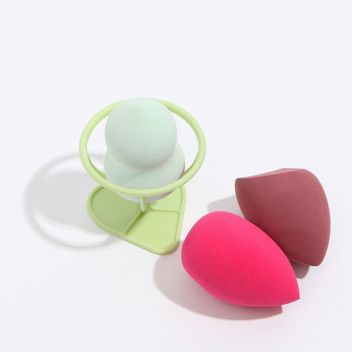 Набор спонжей для макияжа Ошеломительный авокадо, 3 шт - Beauty fox фото 5