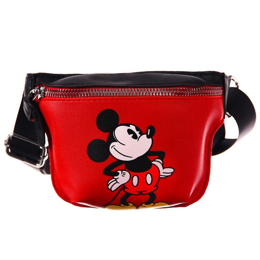 Сумка поясная, 15×13 см, Микки Маус