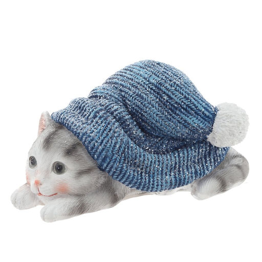 Фигурка декоративная "Котенок", L13,5 W8 H7,5 см, 2в.