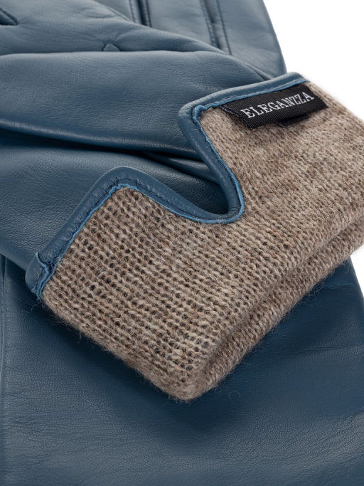 Перчатки женские 100% ш IS9901 dusty blue - Eleganzza фото 3