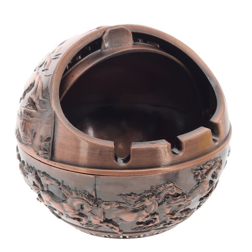 Пепельница "Лошадь", L10,5 W10,5 H10 см, 2в.