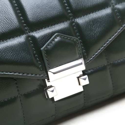 Женская сумка, кожа, Mironpan 9118 Темно-зеленый