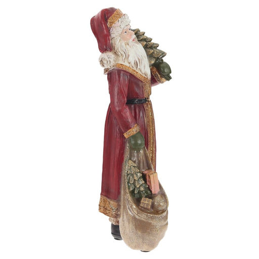 Фигурка декоративная "Дед Мороз", L13 W11,5 H31,5 см