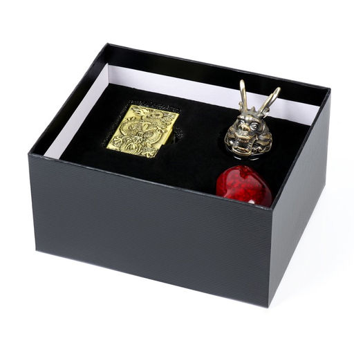 Подарочный набор 3 в 1 «Мужской»: рюмка-перевёртыш 30 мл, трубка, зажигалка