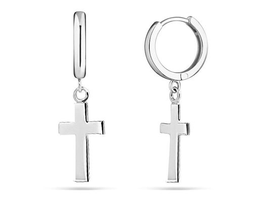 Серьги из серебра без вставки, Ю-21030р