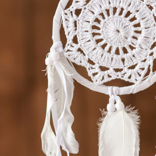 Ловец снов «Чистота», 0.7×12×40 см, белый