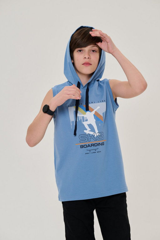 футболка для мальчика М 0166-07 -50% - Mix-mode фото 3