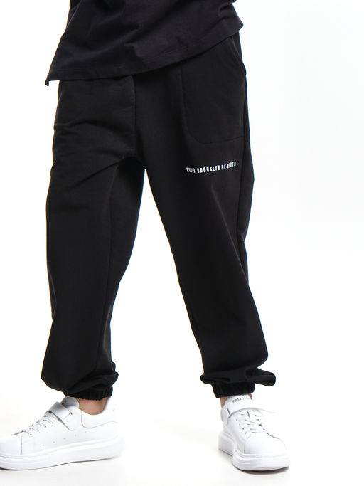 Брюки спортивные удобство и стиль для активных 22-7433 синий - Mini maxi фото 8