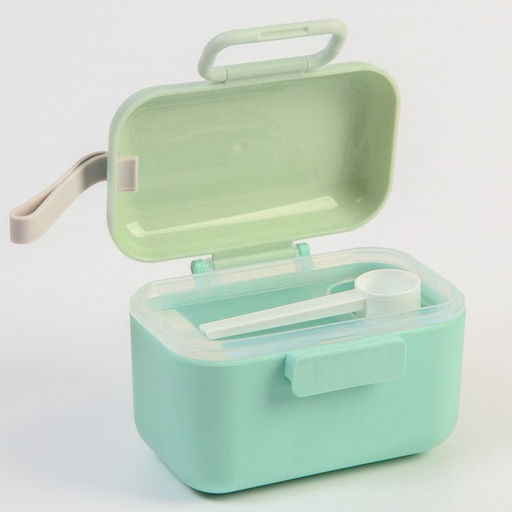 Контейнер для детского питания №2, 400 мл., бирюзовый