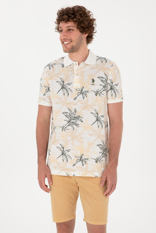 Erkek Regular Fit Polo Yaka Beyaz Ti__rt Sepette S_rpriz _ndirim - U.s. polo assn фото 3