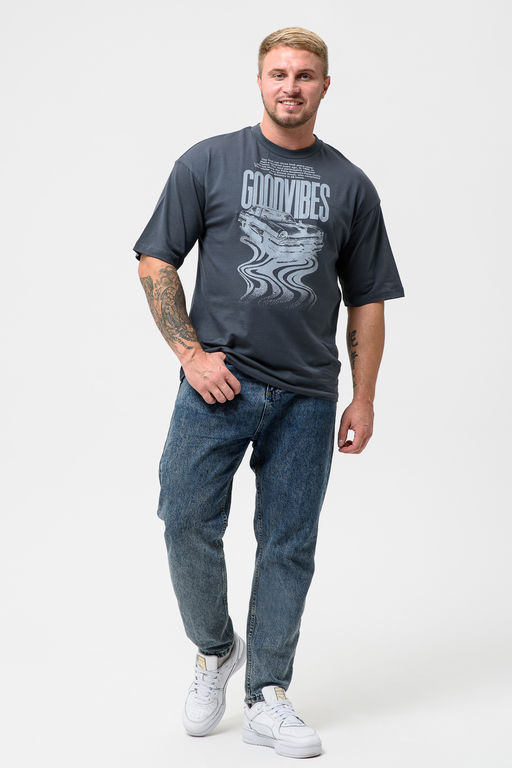 Футболка мужская 8507/1 оверсайз