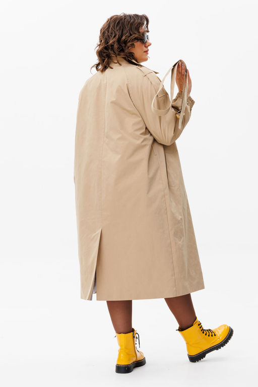 Плащ ANELLI 1419 карри  фото 4