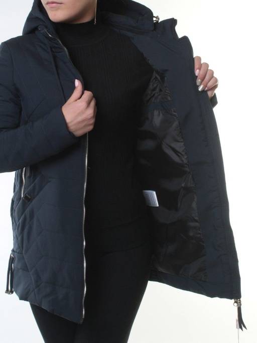 A620 GRAY Пальто зимнее женское (200 гр. био-пух)