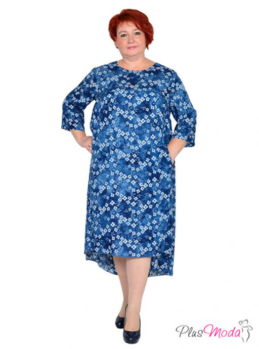 Платье Модель №1498 размеры 44-84 - Plusmoda фото 7