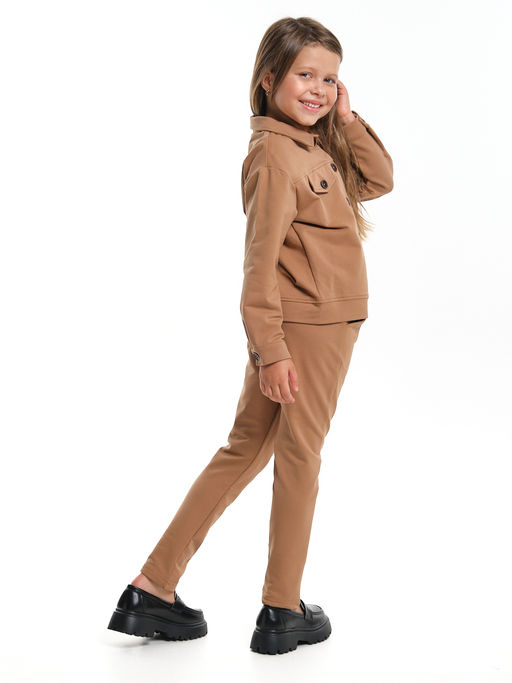 Костюм для девочки детская одежда наряды UD 7710 св.коричневый - Mini maxi фото 7