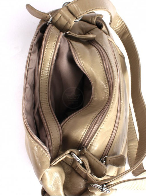 Сумка женская искусственная кожа Guecca-115, 2отд, плечевой ремень, бежевый SALE 264038 - Adelia фото 7