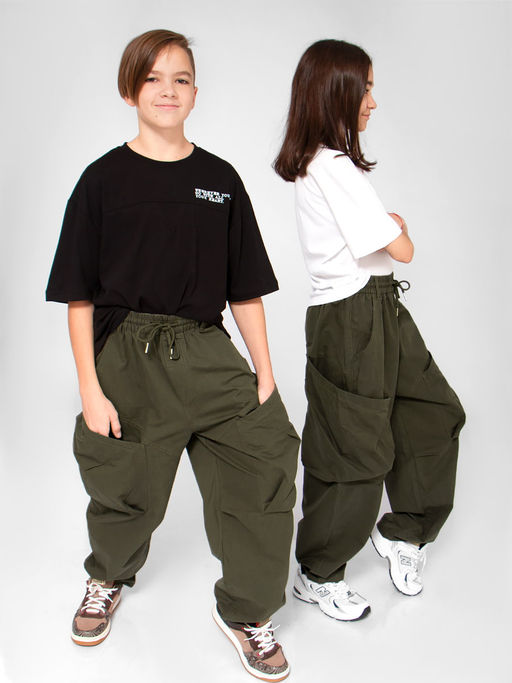 Брюки-карго подростковые Соль&Перец