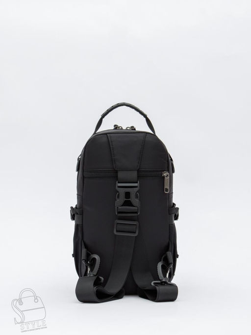 Рюкзак мужской текстильный 15073 black Aotian в Новосибирске