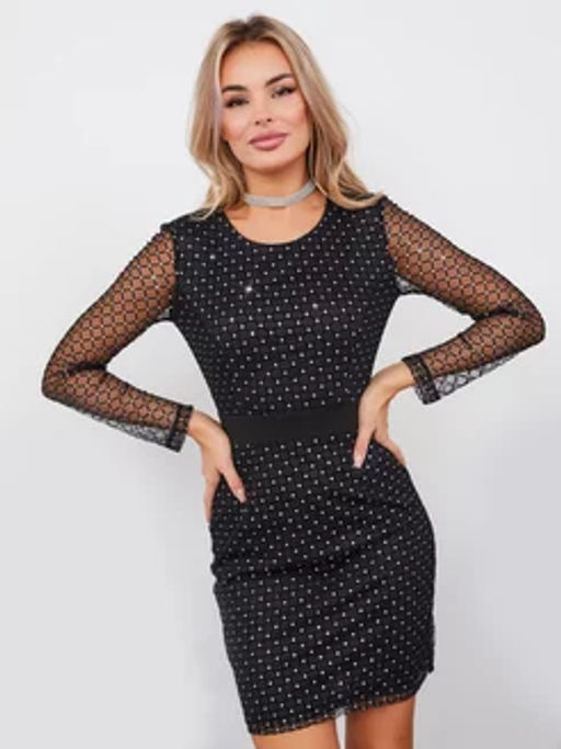 Платье Киара (черный) - Nadi bordo фото 10