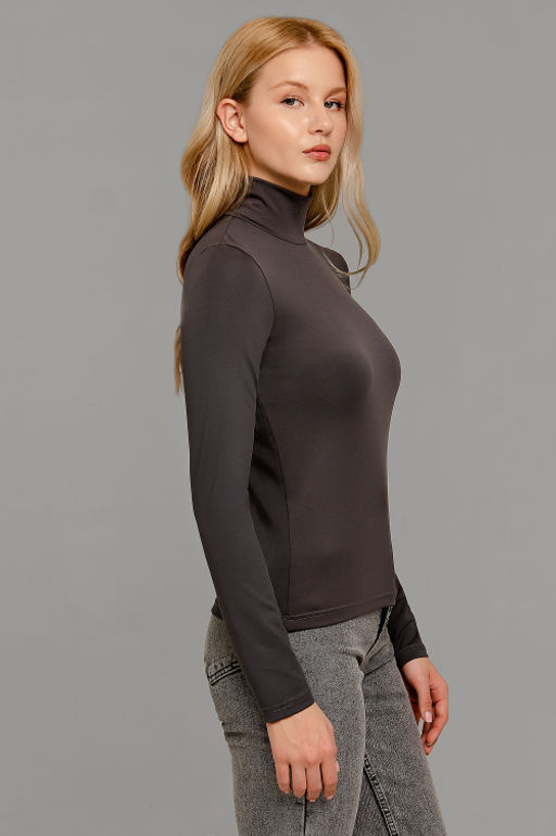 Арт.12803/6 Водолазка женская 42-50 (5 шт) Цвет:графит - Калинка фото 12