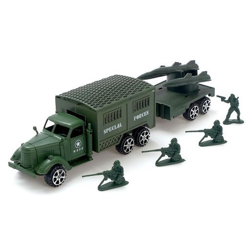 Машина инерционная Армия, с прицепом, МИКС - Simaland фото 6