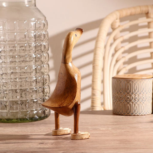 Сувенир «Утка простая», дерево, 13×12×23 см