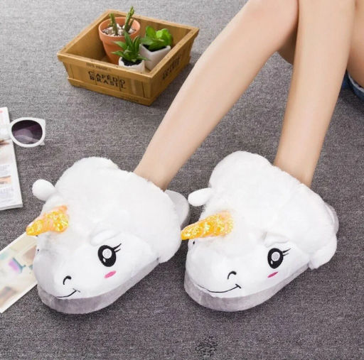 Тапочки домашние Единорожки