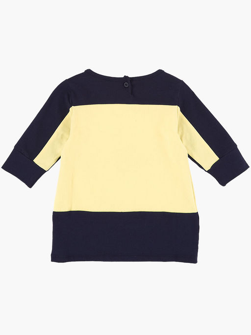 Футболка для девочки UD 0974 синий-желтый - Mini maxi фото 3