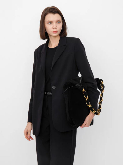 Сумка 1048M black Polina&Eiterou